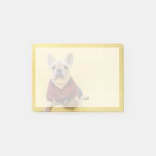 Post-it® Animaux de bébés cutest French Bulldog habillé