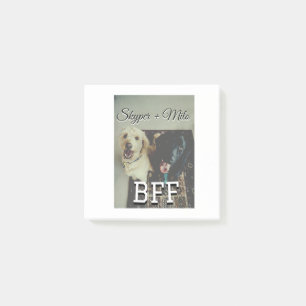 Post-it® Animaux de compagnie amis besties ajouter nom anim