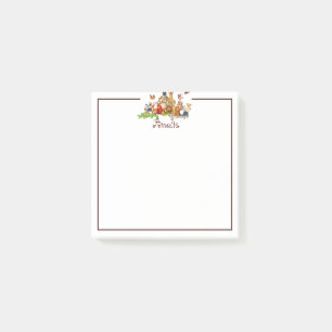 Post-it® Animaux personnalisés de l'enfant