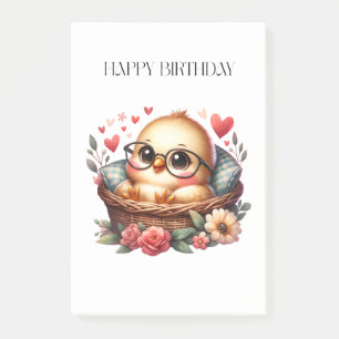 Post-it® Anniversaire de la poule intelligente