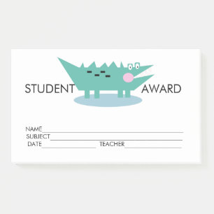 Post-it® Annonce de réalisation de prix d'étudiant