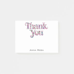 Post-it® *~* AP85 Manifeste de Gratitude Florale Merci 1