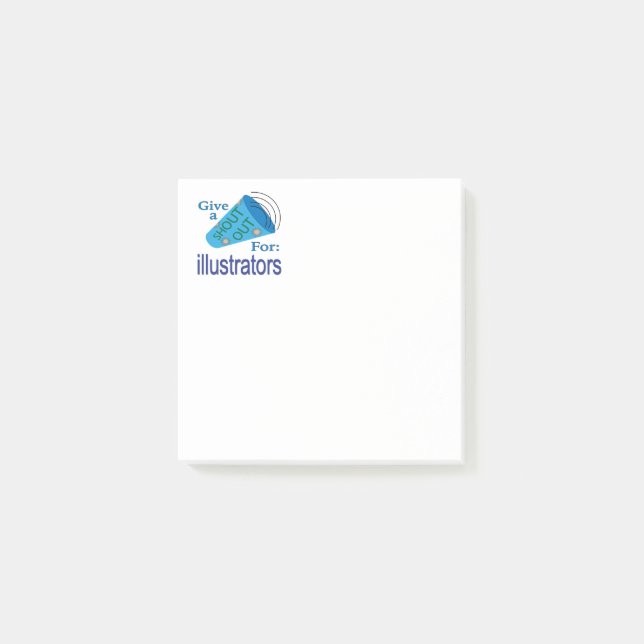 Post-it® Appel aux illustrateurs (Devant)