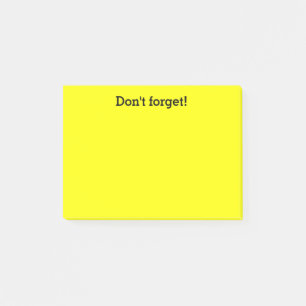 Post-it® Approvisionnements jaunes de bureau de douane des