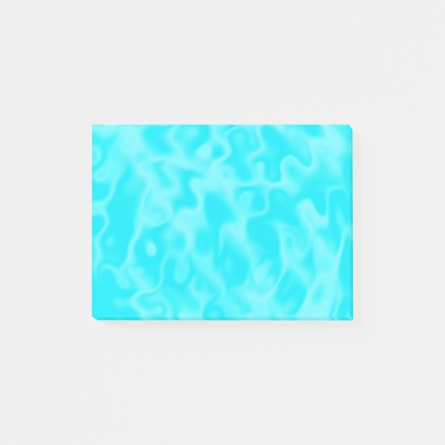 Post-it® Aqua Blue Water Arrière - plan Blank (Devant)
