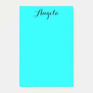 Post-it® Aqua personnalisé minimaliste moderne