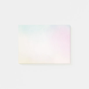 Post-it® Aquarelle Aqua Rose Jaune Tie Dye Ombre