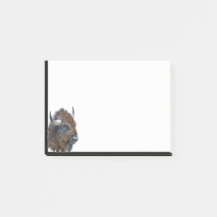 Post-it® Aquarelle Bison Buffle Animal Nature Art