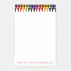 Aquarelle colorée de crayons