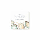 Aquarelle côtière Oyster Wedding Favoriser