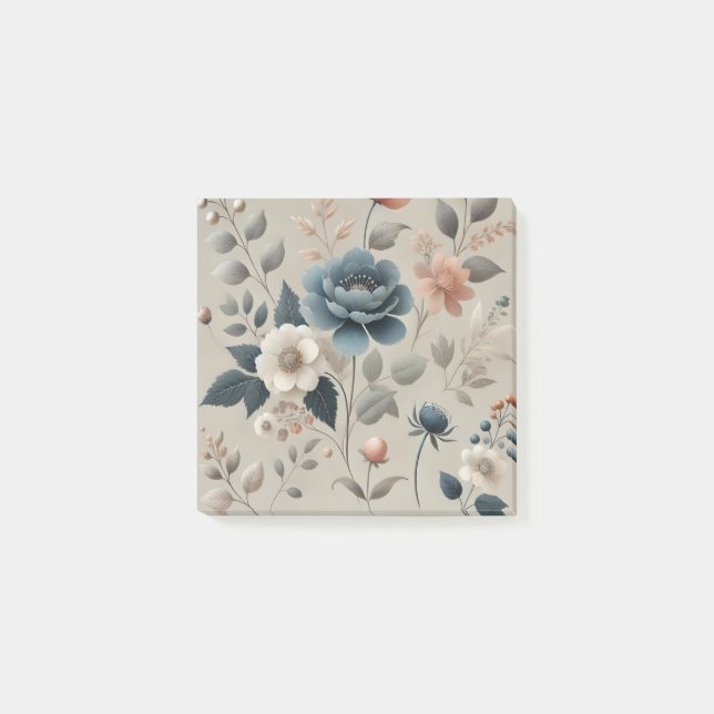 Post-it® Aquarelle Florale Printemps & Design été (Devant)