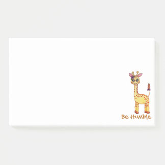 Post-it® Aquarelle mignonne bébé Giraffe