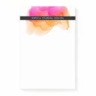 Aquarelle moderne personnalisée