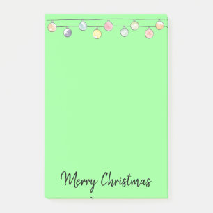 Post-it® Aquarelle Noël Ornement Joyeux Noël