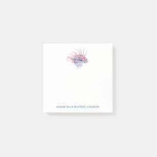Post-it® Aquarelle Plage de poissons tropicaux