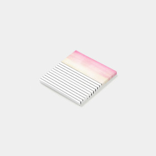 Post-it® Aquarelle rose