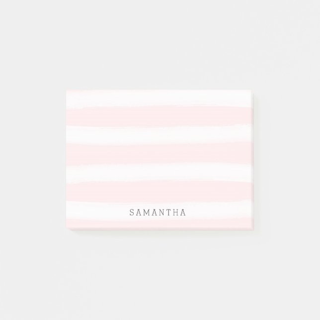 Post-it® Aquarelle rose doux (Devant)