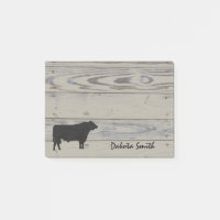 Aquarelle Russe Angus Bull Silouette