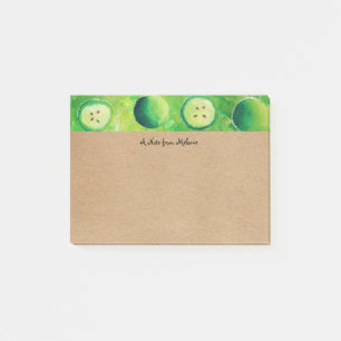 Post-it® Aquarelle Russe Kraft Apples Personnalisée
