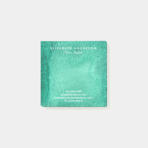 Post-it® Aquarelle vert de mer notes commerciales post-it