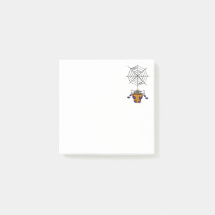 Post-it® Araignée de dessin suspendue du Web tenant le seau