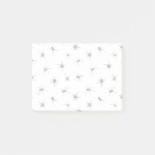 Post-it® Araignées déplaisantes à motif noir et blanc