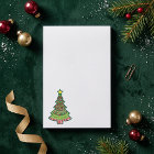 Arbre de Noël Fantaisiste Doodle Professeur de Fêt