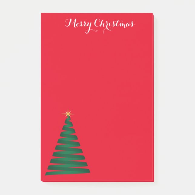 Post-it® Arbre de Noël Post-it-Notes (Devant)