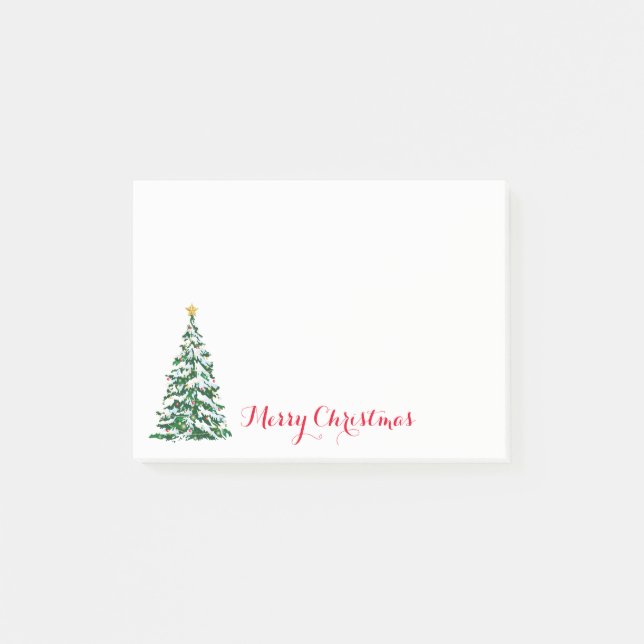 Post-it® Arbre de Noël Post-it-Notes (Devant)
