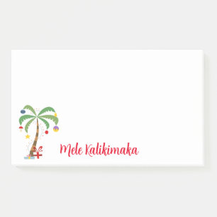 Post-it® Arbre de vacances post-it-Notes-Mele Kalikimaka
