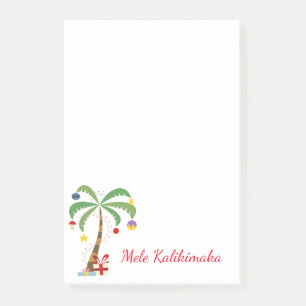 Post-it® Arbre de vacances post-it-Notes-Mele Kalikimaka