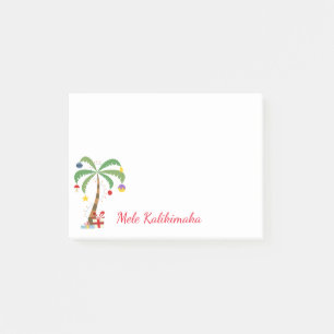 Post-it® Arbre de vacances post-it-Notes-Mele Kalikimaka