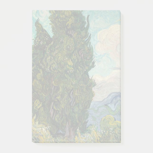 Post-it® Arbres par Vincent Van Gogh (Devant)
