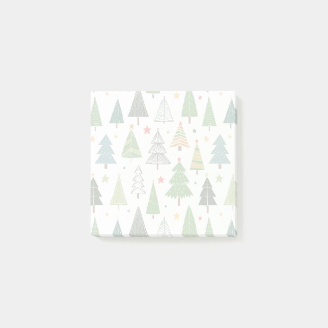 Post-it® Arbres rétro (Devant)