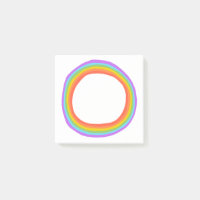 Arc-en-ciel Chic Coloré Amusant Anneau moderne