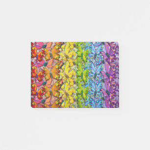 Post-it® Arc en ciel des papillons