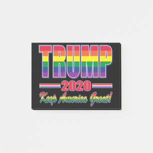 Post-it® Arc-en-ciel - Trump-Keep-America-Great