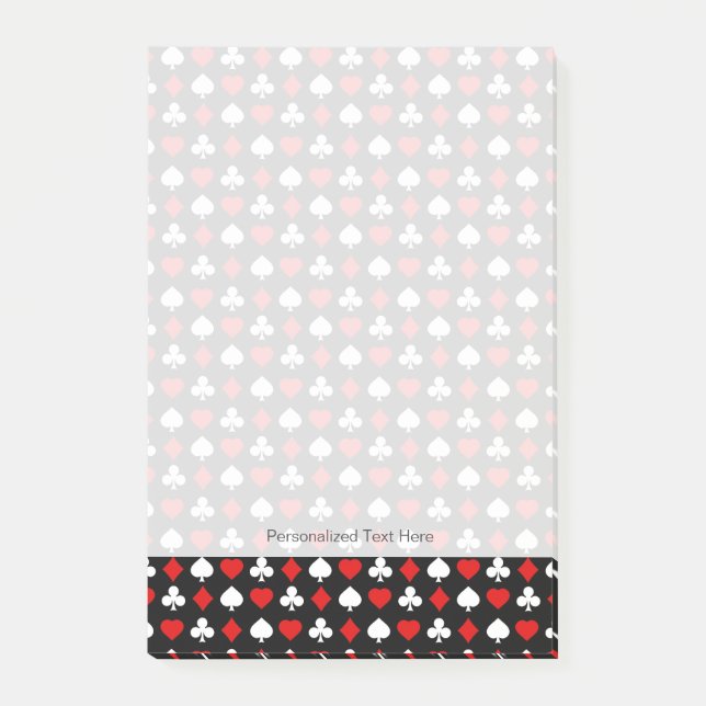 Post-it® Arrière - plan avec des costumes (Devant)