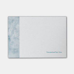 Post-it® Arrière - plan bleu de marbre de texture