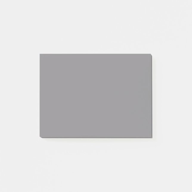 Post-it® Arrière - plan couleur gris Titane Tendance (Devant)
