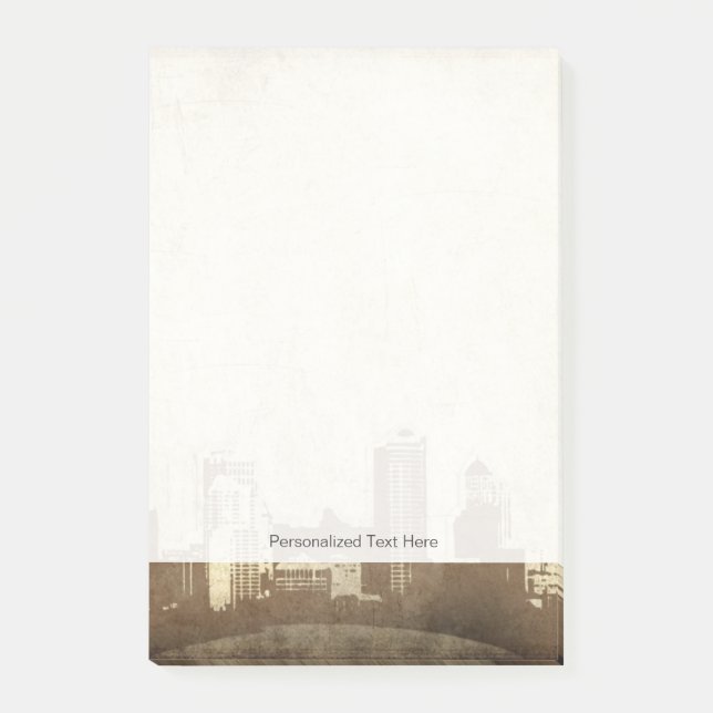 Post-it® arrière - plan de Grungy (Devant)