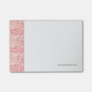 Post-it® arrière - plan de jouet