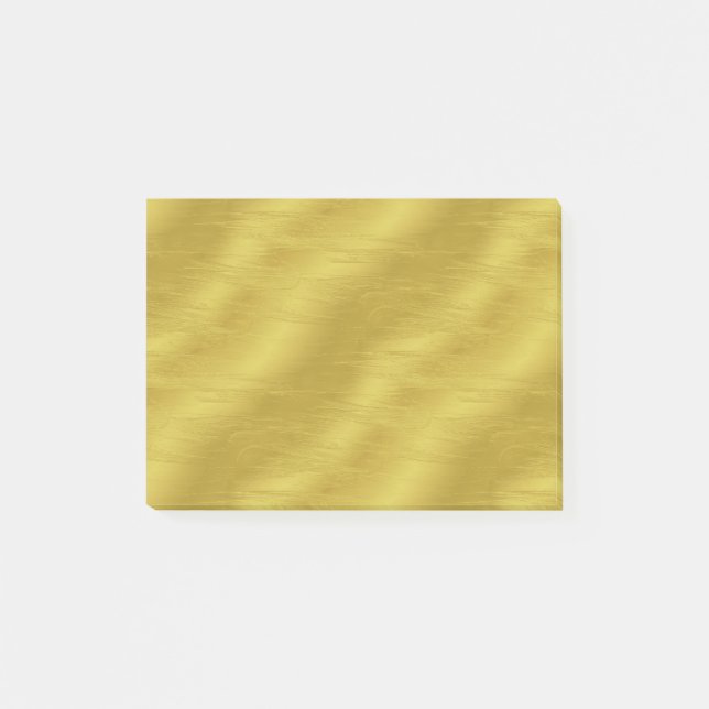 Post-it® Arrière - plan de texture de Faux Gold Foil Modèle (Devant)