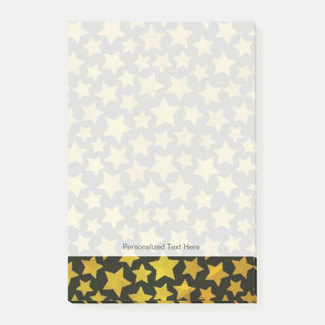 Post-it® Arrière - plan d'étoile (Devant)