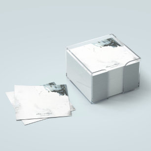 Post-it® Arrière - plan en marbre noir gris glacé