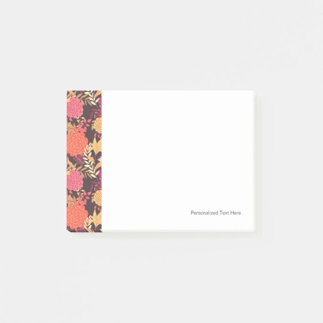 Post-it® Arrière - plan floral 2 (Devant)