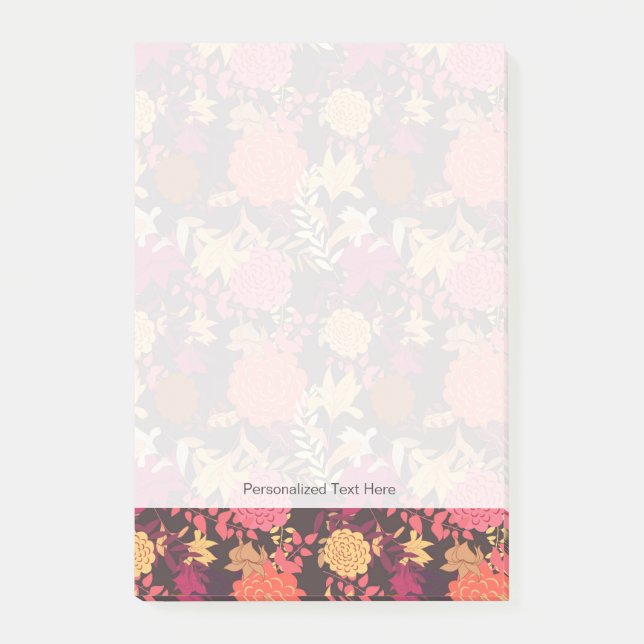 Post-it® Arrière - plan floral 2 (Devant)