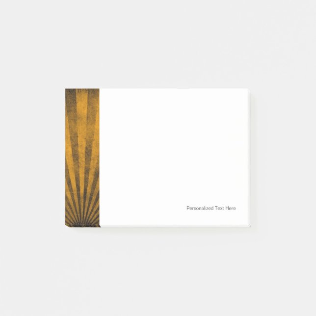 Post-it® arrière - plan motif rétro (Devant)