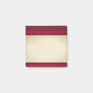 Post-it® Arrière - plan rouge élégant et élégant