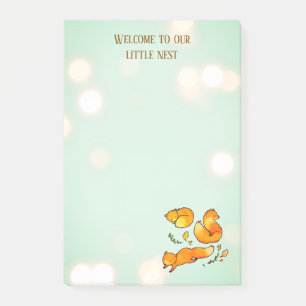Post-it® Arrivée de bébé en forêt Naissance 